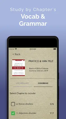 ParseHebrew: Biblical Hebrew screenshot 4