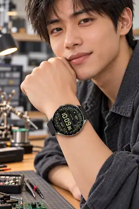SoGood Circuit LCD Watch Face screenshot 1