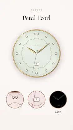 SoGood Petal Pearl Watch Face screenshot 2