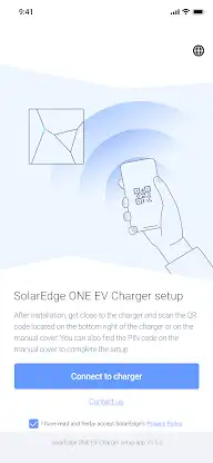 SolarEdge ONE EV Charger Setup screenshot 1