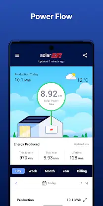 mySolarEdge screenshot 1