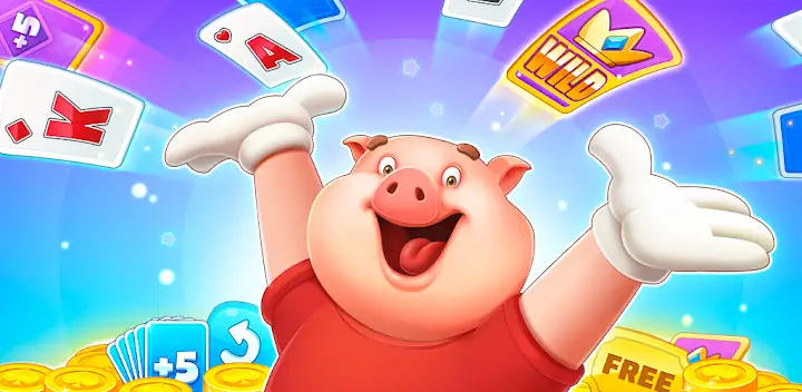 Solitaire TriPeaks Happy Land — Android game banner