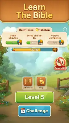 Lord’s Word - KJV Bible Puzzle screenshot 6