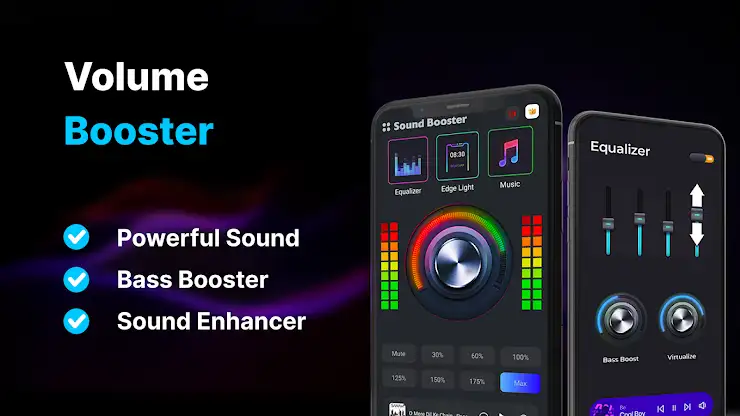 Volume Booster - Equalizer Pro screenshot 1