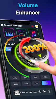 Volume Booster - Equalizer Pro screenshot 2