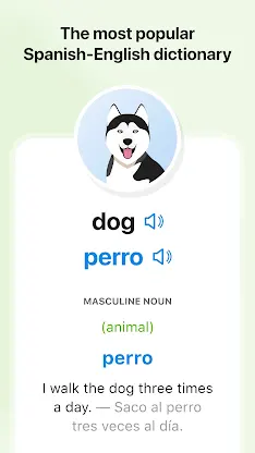 SpanishDictionary.com Learning screenshot 2