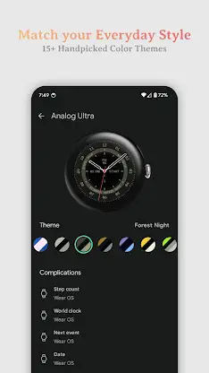 Analog Ultra Watch Face screenshot 3