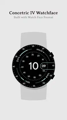 Pixel 4's Concentric Watchface screenshot 1