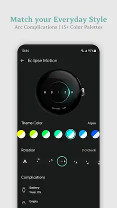 Eclipse Watchface - Wear OS 6+ screenshot 3