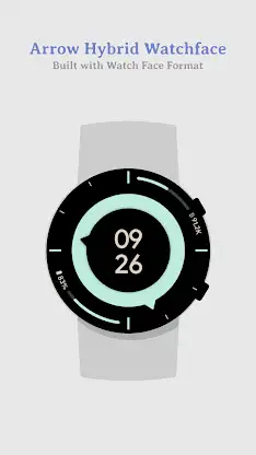 Arrow Hybrid - Muviz Watchface screenshot 1