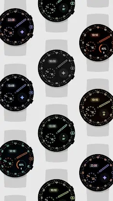 Pixel 4's Rush Hour Watch Face screenshot 4