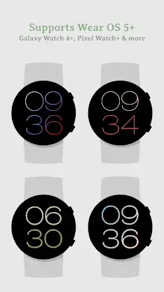 Thin Pixel Watch Face screenshot 2