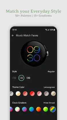 Thin Pixel Watch Face screenshot 3