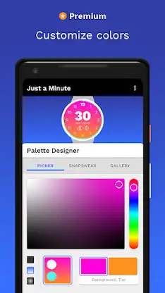 Just a Minute™ Wear Watch Face screenshot 2