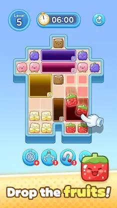 Fruit Drop : Color Puzzle screenshot 1