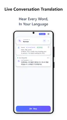Oli: A Real-Time Translator screenshot 3
