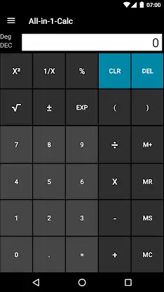All-in-1 Calc Pro screenshot 1