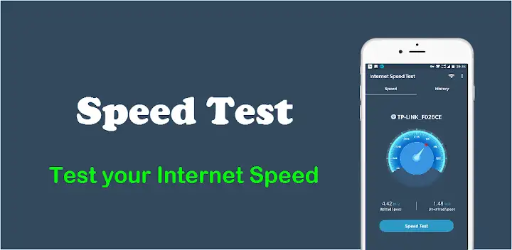 WiFi Internet Speed Test — Android app banner