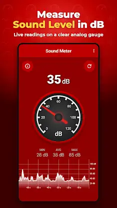 Sound Decibel Meter screenshot 1
