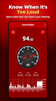 Sound Decibel Meter screenshot 3