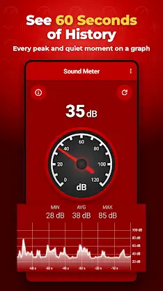 Sound Decibel Meter screenshot 2
