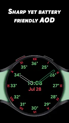 Analog Weather - Watch face screenshot 5