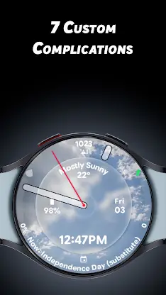 Analog Weather 3 - Watch face screenshot 5