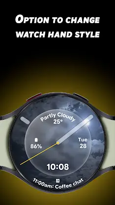 Analog Weather 3 - Watch face screenshot 4