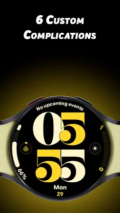 Bold Time - Watch face screenshot 4
