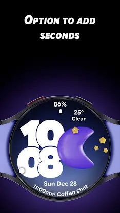Bold Weather - Watch face screenshot 3