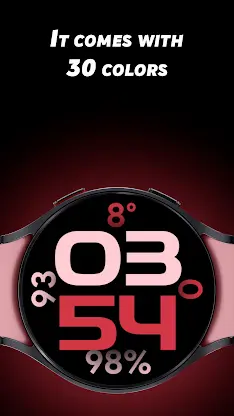 Boxy Dial - Watch face screenshot 2