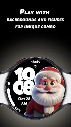 Christmas Dial - Watch face screenshot 4