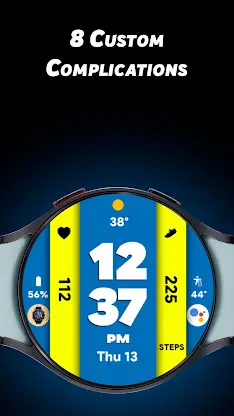 Colors Fall 4 - Watch face screenshot 5