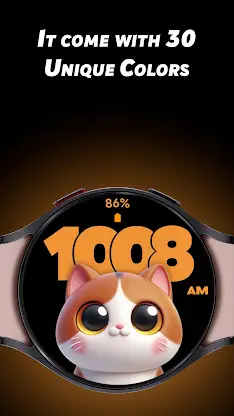 Cute Animals - Watch face screenshot 3
