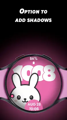 Cute Animals 2 - Watch face screenshot 5