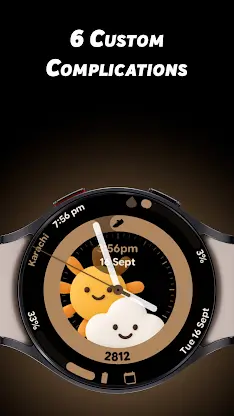 Cute Weather 2 - Watch face screenshot 6