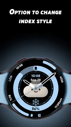 Cute Weather 2 - Watch face screenshot 5