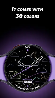 Dark Weather 2 - Watch face screenshot 3