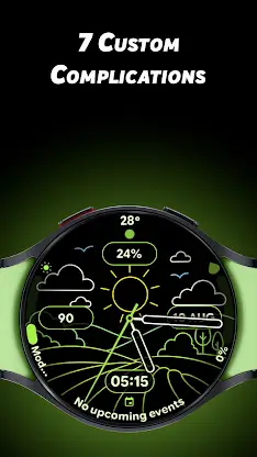 Dark Weather 2 - Watch face screenshot 5