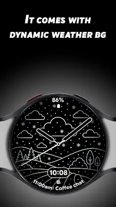 Dark Weather 2 - Watch face screenshot 2