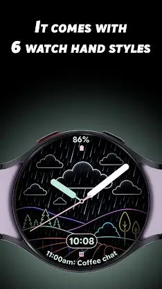 Dark Weather 2 - Watch face screenshot 4