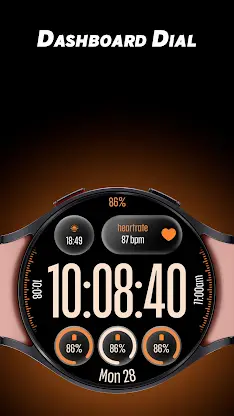 Dashboard Dial - Watch face screenshot 1