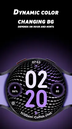 Digi Glow - Watch face screenshot 2