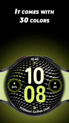 Digi Glow - Watch face screenshot 3
