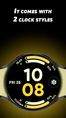 Digital Arc - Watch face screenshot 2