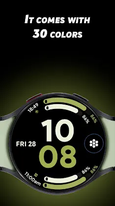 Digital Arc - Watch face screenshot 3