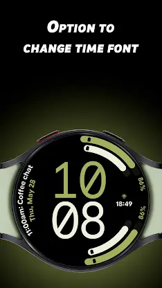 Digital Arc 2 - Watch face screenshot 3