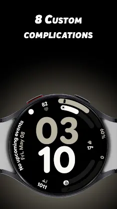 Digital Arc 2 - Watch face screenshot 5
