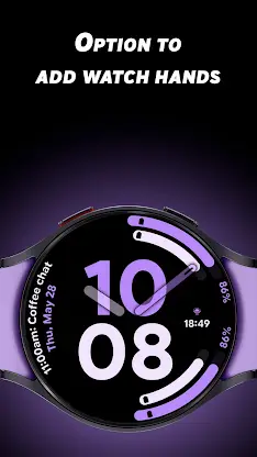 Digital Arc 2 - Watch face screenshot 4