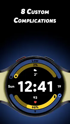 Digital Rings - Watch face screenshot 6